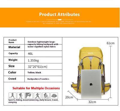 Mochila Impermeable de Gran Capacidad Multifuncional Resistente - Image 9
