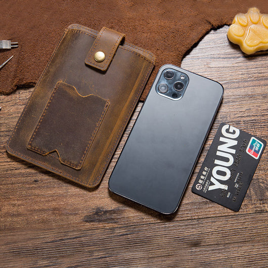 Funda de Cuero Premium para Teléfonos de Pantalla Grande - Image 13