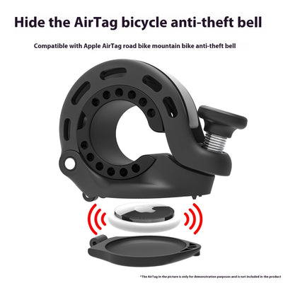 Timbre de Bicicleta Antirrobo de Aluminio con Posicionamiento para Montaña