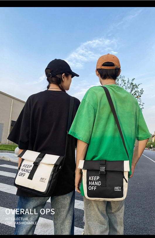 Bolsa Crossbody Unisex de Nylon Versátil para Exteriores - Image 9