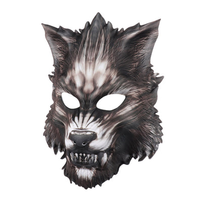 Máscara de Lobo Animal Semirrostro Carnaval Mascarada EVA - Image 13