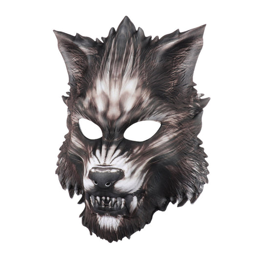 Máscara de Lobo Animal Semirrostro Carnaval Mascarada EVA - Image 13