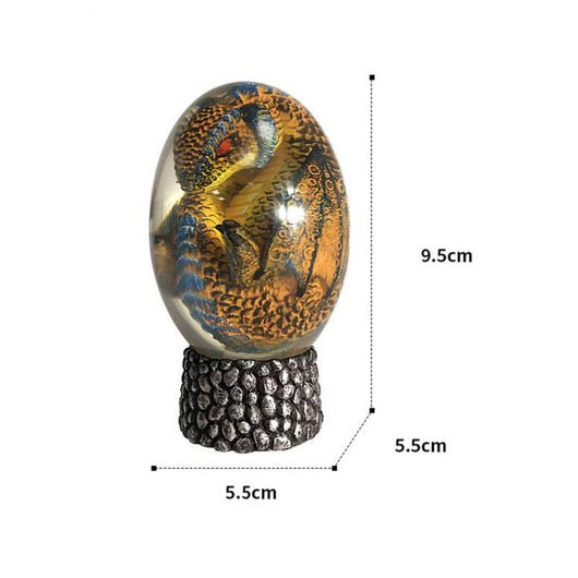 Huevo de Dragón LED con Cristal Mineral - Decoración Feng Shui Recargable - Image 17