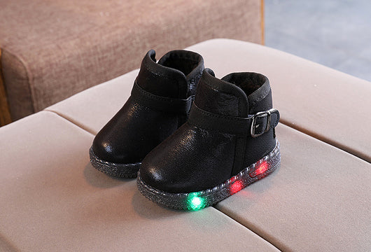 Botas de Nieve para Bebé con Luces LED y Forro de Algodón Suave - Image 6