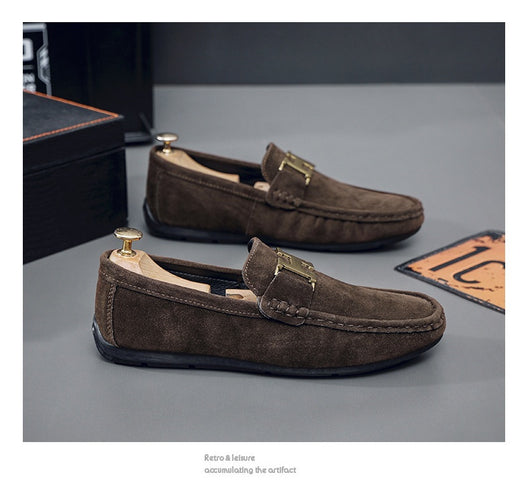 Zapatos Casuales de Cuero Estilo Británico para Hombre - Colección Primavera - Image 12