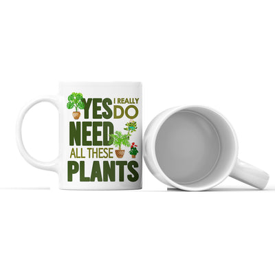 Taza de Cerámica Blanca con Diseño Botánico - Image 10