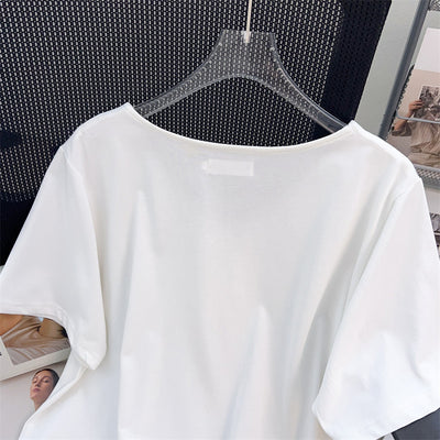 Blusa Talla Grande Escote V Suelta Efecto Adelgazante - Image 11