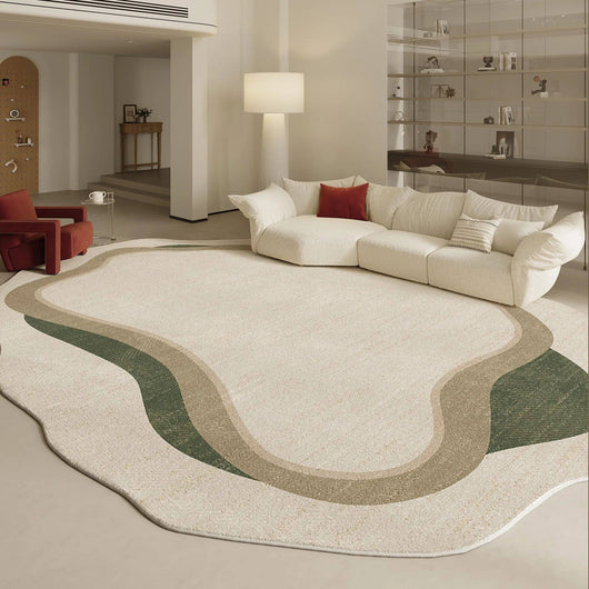 Tapete Moderno de Formas Irregulares para Sala de Estar - Image 29
