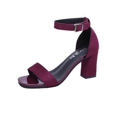 Tacones Romanos con Hebilla - Altura Media Multiuso para Mujer - Image 4
