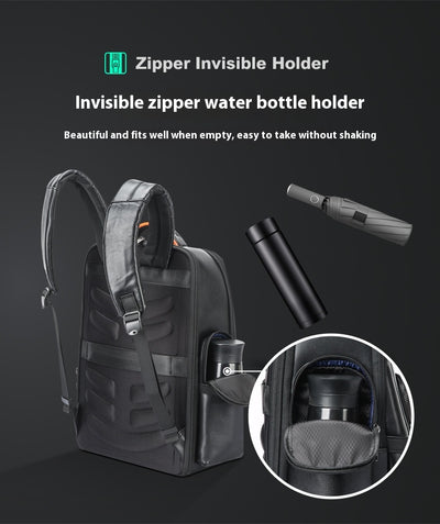 Mochila Ejecutiva de Cuero Genuino para Hombre - Primera Capa - Image 14