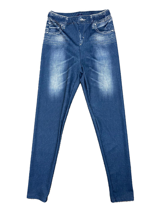 Leggings de Estilo Denim con Estampado Digital para Mujer - Image 14