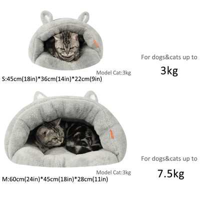 Cama Cueva Acogedora para Perros y Gatos - Image 2
