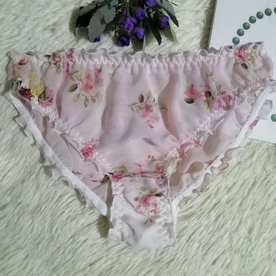 Braguitas Sexy de Seda Translúcida Triángulo para Mujer - Image 23