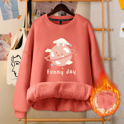 Chaqueta Blanca Cuello Redondo para Otoño e Invierno - Estilo Femenino y Adorable - Image 24