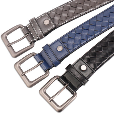 Cinturón Tejido en Cuero PU - Estilo Casual y Versátil - Image 11