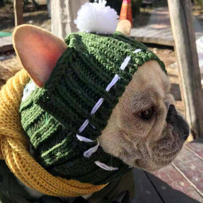 Gorro de Lana Divertido para Mascotas - Abrigo Cálido para Invierno - Image 10