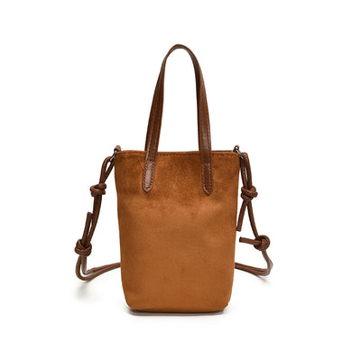 Bolsa Crossbody Retro Leopardo Otoño Invierno - Bandolera Ante Versátil para Teléfono - Image 10