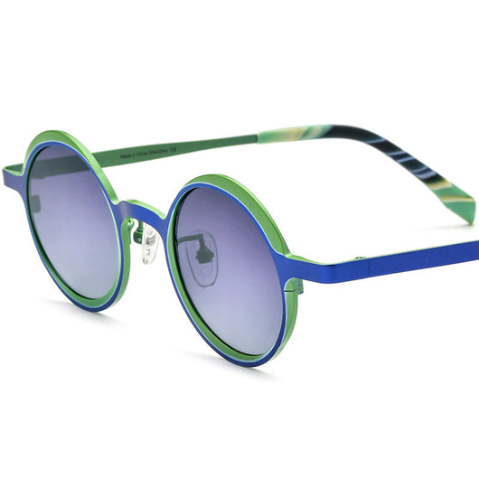 Gafas de Sol Personalizadas Multicolor de Titanio Puro para Mujer - Image 8