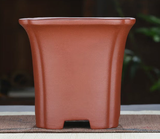 Maceta de Arcilla Púrpura para Orquídeas - Cerámica Artesanal - Image 2