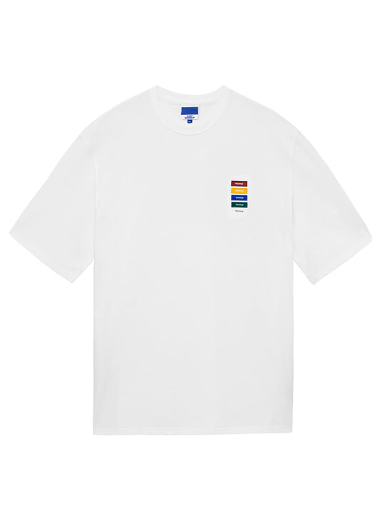 Playera Hombre Arcoíris Tejida con Diseño Trigo