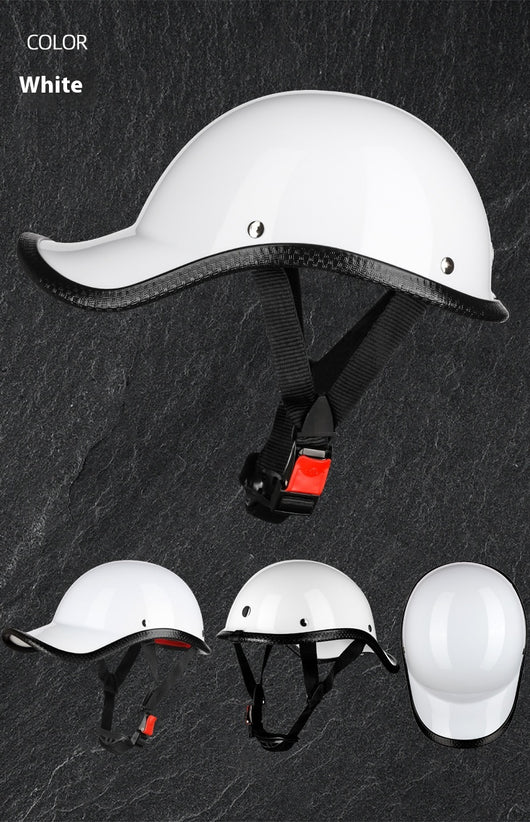 Casco Retro Eléctrico con Batería para Motocicleta - Protección de Seguridad Media - Image 22