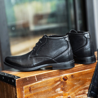 Botas Altas de Cuero Premium Estilo Caballero Inglés para Hombre - Image 4