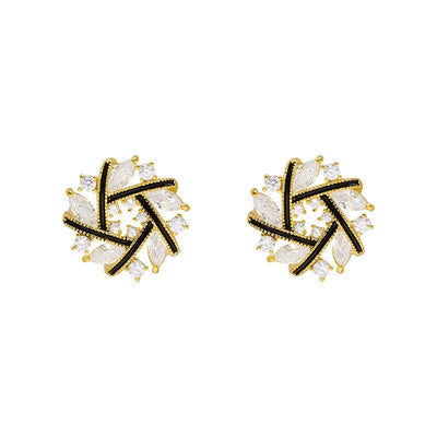 Aretes de Plata 925 Temperamento Minimalista Aguja - Image 6