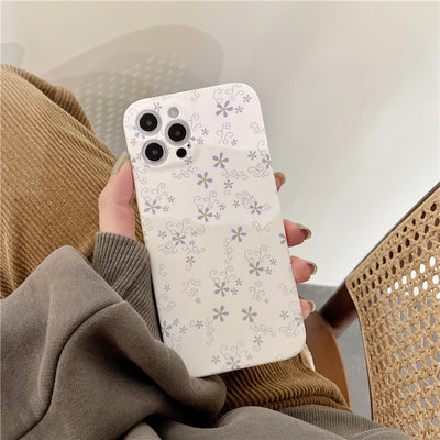 Funda Silicona iPhone 12 Pro Max Flores Pequeñas - Protección Elegante - Image 11