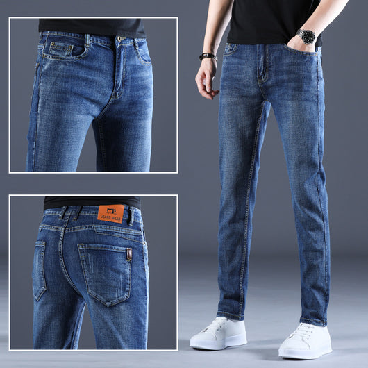 Pantalones Casuales Slim Stretch para Hombre - Ligeros y Cómodos - Image 3