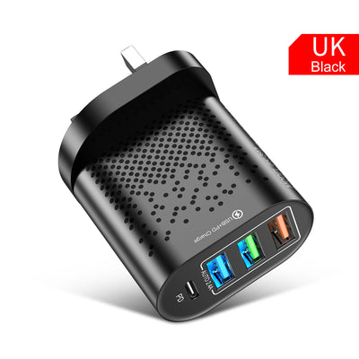 Cargador Rápido 3 USB + Type-C 3.1A - Image 10
