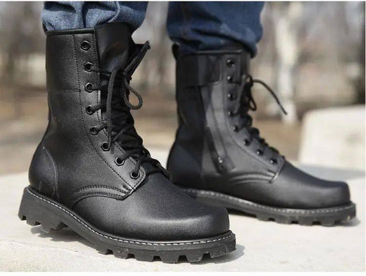 Botas Tácticas Militares con Punta de Acero - Calzado de Seguridad Profesional - Image 2