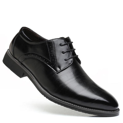Zapatos de Cuero Británicos Talla Grande para Hombre - Image 5