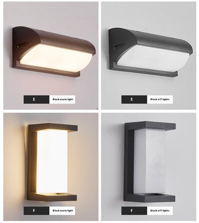 Lámpara LED de Pared Exterior Impermeable con Sensor de Movimiento - Image 16