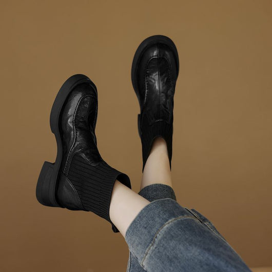 Botas Tejidas de Confort y Estilo Casual para Mujer - Image 18