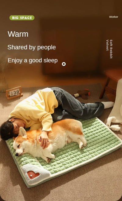 Cama Térmica para Perros Grandes - Colchoneta Desmontable y Lavable para Otoño e Invierno - Image 12