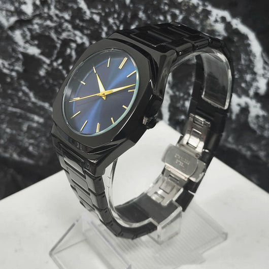 Reloj de Hombre Acero Inoxidable Cuarzo Esfera Grande con Pantalla Luminosa Nocturna - Image 4
