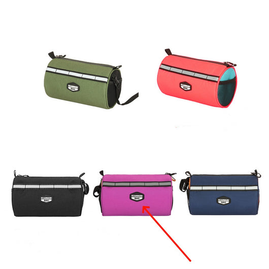 Bolsa Frontal de Gran Capacidad para Bicicleta de Montaña con Soporte Plegable - Image 8