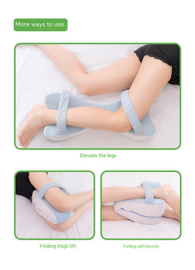Almohada Ergonómica Dual para Rodilla y Piernas - Espuma Viscoelástica para Embarazo y Descanso Lateral - Image 14