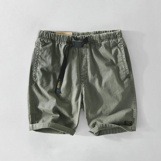 Pantalones Cortos de Trabajo Casual en Algodón para Hombre - Image 10