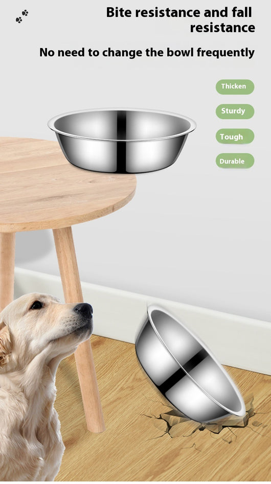 Comedero de Acero Inoxidable para Perros y Gatos - Antideslizante y Fácil de Limpiar - Image 17