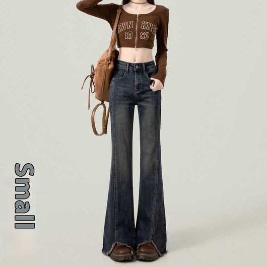 Jeans Retro Acampanados para Mujer - Estilo Clásico Americano - Image 9
