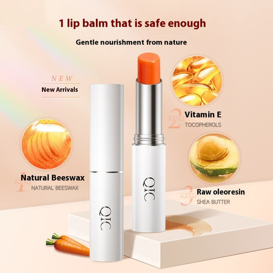 Bálsamo Labial Nutritivo Hidratante Anti-grietas Transparente