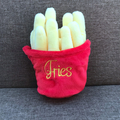 Juguete Mordedor Resistente para Perros con Sonido - Serie Alimentos - Image 12