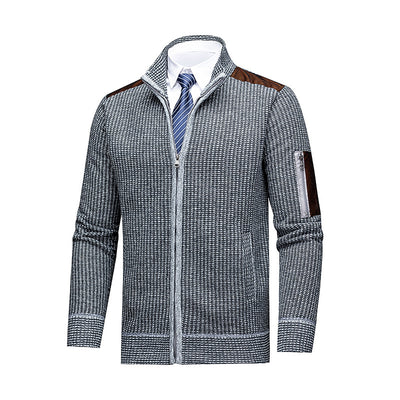 Cardigan Tejido Cuello Alto con Forro Polar para Máximo Abrigo - Image 2
