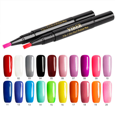 Set de 5 Bolígrafos de Esmalte 3 en 1 - Pegamento, Color y Brillo - Image 31