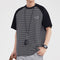 Playera de Rayas con Combinación de Colores para Hombre