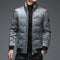 Chaqueta de Plumas para Hombre con Cuello Alto