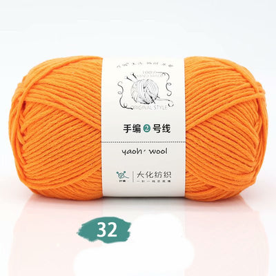 Lana Tejida a Mano Grosor Medio - Kit DIY con Aguja para Bufanda, Gorro y Abrigo - Image 82