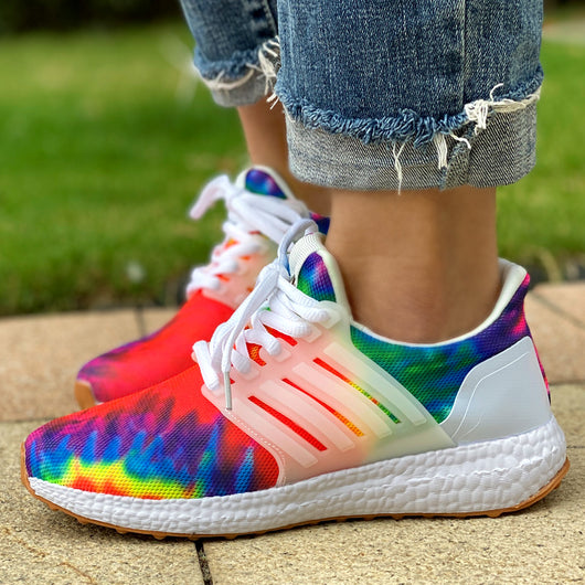 Zapatillas Deportivas Mujer Talla Grande con Suela Gruesa y Diseño Graffiti - Image 19