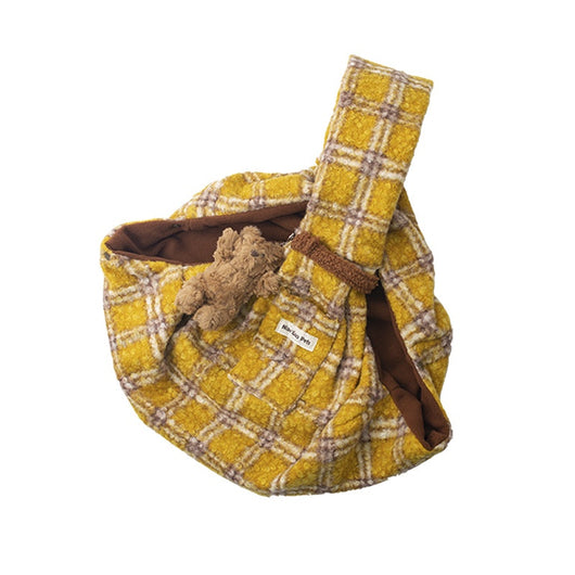 Mochila Bandolera Transportadora de Mascotas Antiestés - Image 12